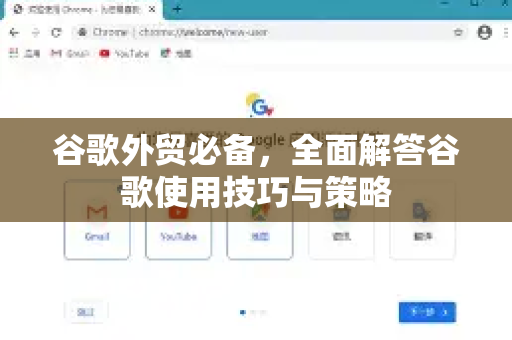 谷歌外贸必备，全面解答谷歌使用技巧与策略
