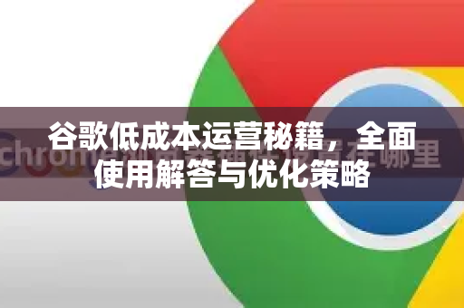 谷歌低成本运营秘籍，全面使用解答与优化策略