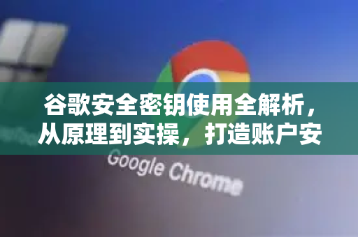 谷歌安全密钥使用全解析，从原理到实操，打造账户安全坚固防线-第1张图片-谷歌下载浏览器|Google Chrome官网入口