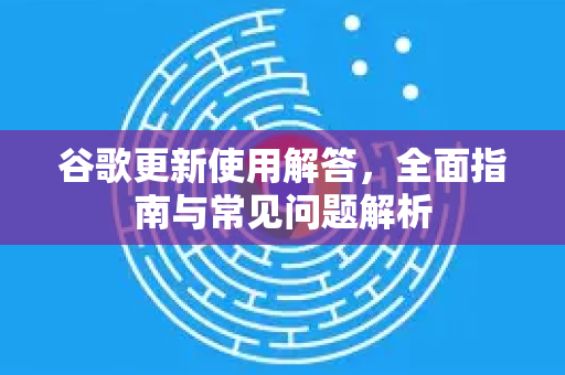 谷歌更新使用解答，全面指南与常见问题解析