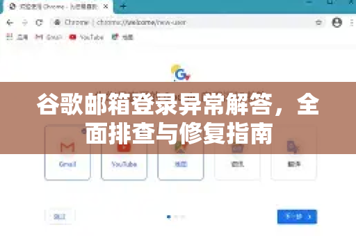 谷歌邮箱登录异常解答，全面排查与修复指南