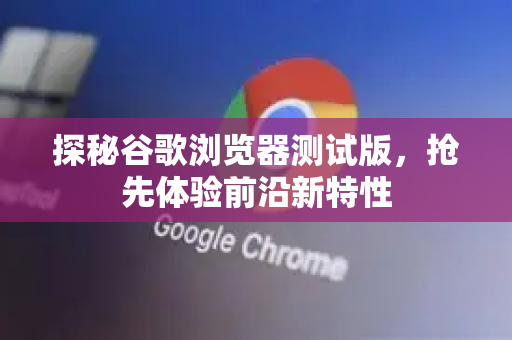 探秘谷歌浏览器测试版，抢先体验前沿新特性
