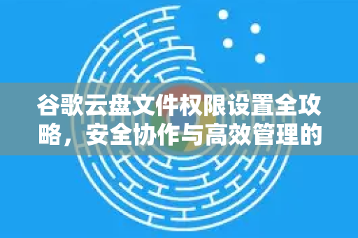 谷歌云盘文件权限设置全攻略，安全协作与高效管理的核心